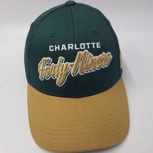 Charlotte 49ers Hat Snapback Trucker Mesh Green Gold Captivating NCAA Script Men